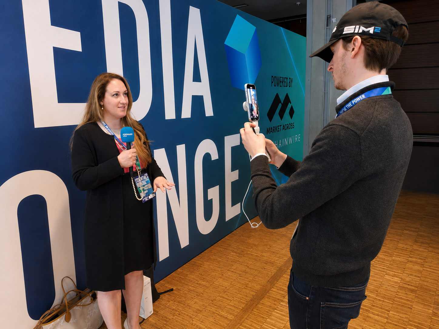 Paris Blockchain Week, Media Lounge